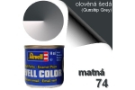Barva olověně šedivá - matná