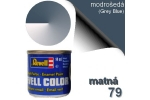 Barva modrošedá - matná