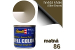 Barva hnědá khaki - matná
