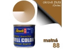 Barva okrově žlutá - matná