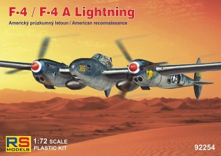 1/72 F-4/F-4A Lightning Reconn.Plane (5x camo)