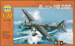 1/72 BLOCH MB-200 (3x France)