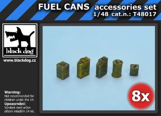 1/48 FUEL CANS accessories set***