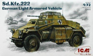 1/72 Sd.Kfz. 222 German Light Armoured Vehicle