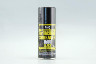 Mr. Finishing Surfacer Acer 1500 Black - Stříkací tmel - černý 170ml