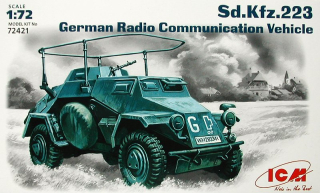 1/72 Sd.Kfz.223 German Radio Communication Vehicle