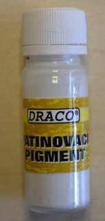 Patinovací pigment DRACO – PP01 BÍLÁ