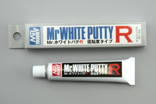 Mr. White Putty R (low viscosity)-25g-bílý tmel (řídký)