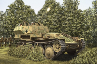 1/35 German 2cm Flak 38 Pz.Kpfw .38 (t)