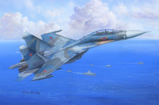 1/48 Su-27 UB Flanker C