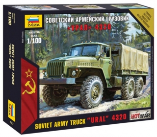 1/100 Ural truck