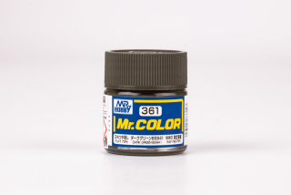 Mr. Color - tmavě zelená BS641 C361