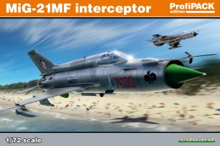 1/72  MiG-21MF interceptor