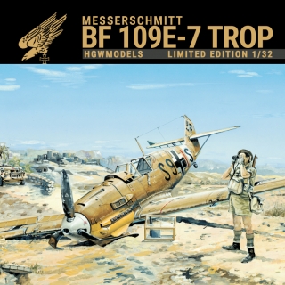 1/32 Messerschmitt Bf 109E-7 Trop - Limited Edition - 103201