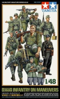1/48  German Infantry on Maneuver