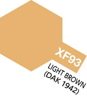 Tamiya XF-93 Light Brown DAK 1942