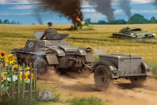 1/35 Munitionsschlepper auf Panzerkampfwagen I Ausf A with Ammo Trailer 80146