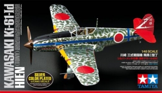 1/48 Kawasaki Ki-61-Id Hien (Tony) Silver Color Plated (w/Camo Decals)