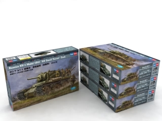 1/48  Russian KV-1(model 1941)KV small turret tank