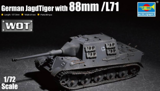 1/72  German JagdTiger with 88mm / L71