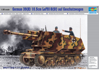 1/35 German 39(H) 10.5cm LeFH18(Sf) auf Geschutzwagen