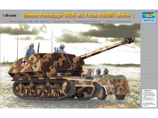 1/35  German Panzerjager 39(H) mit 7.5cm Pak40/1 Marder Ⅰ 