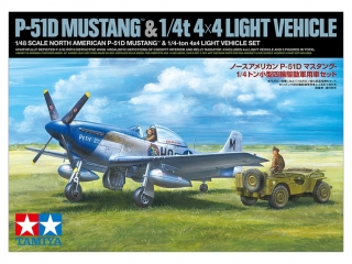 1/48 P-51D & 4x4 LV