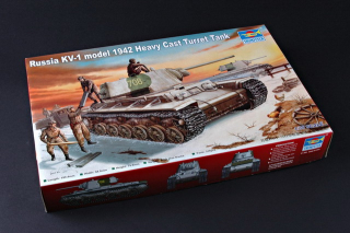 1/35 Russia KV-1 model 1942 Heavy Cast Turret Tank