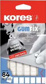 Lepicí hmoty Kores - Gumfix / 50 g / 84 ks 