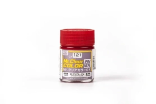 Mr. Color GX Clear Rouge - transparentní ruměná 18ml