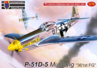 1/72 P-51D-5 Mustang '361st FG' (3x camo)
