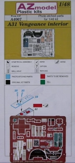 1/48 A35 Vengeance - Interior PE Set