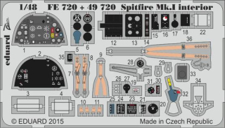 1/48 SET Spitfire Mk.I interior S.A. (AIRF)***