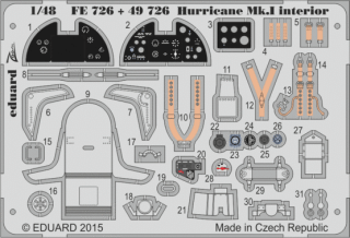 1/48 Hurricane Mk.I interior S.A. (AIRF)