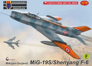 1/72  MiG-19S / Shenyang F-6 (4x camo)