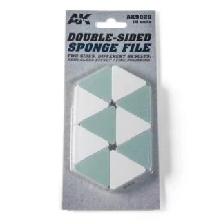 AK TOOLS AK9029 Oboustranné brusné houbičky (10ks)