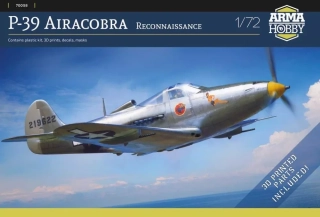 1/72 P-39 Airacobra Reconnaissance (3x camo)