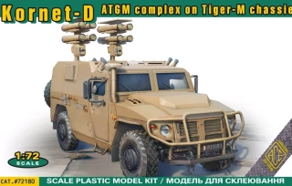 1/72 Kornet-D ATGM complex on Tiger-M chassie