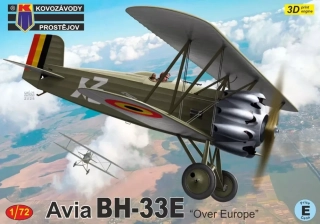 1/72 Avia BH-33E 'Over Europe' (3x camo)