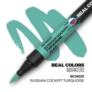 AK REAL COLORS MARKER RCM031 RUSSIAN COCKPIT TORQUOISE