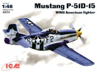 1/48  Mustang P-51D  (with USAAF Pilots+Gr.Pers.)